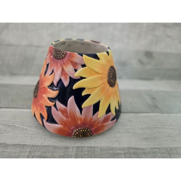 Yankee Candle Ceramic Sunflower Jar Candle Shade - Picture 2 of 8